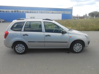 2014 Lada (ВАЗ) Kalina II, серебристый, 430000 рублей, вид 2