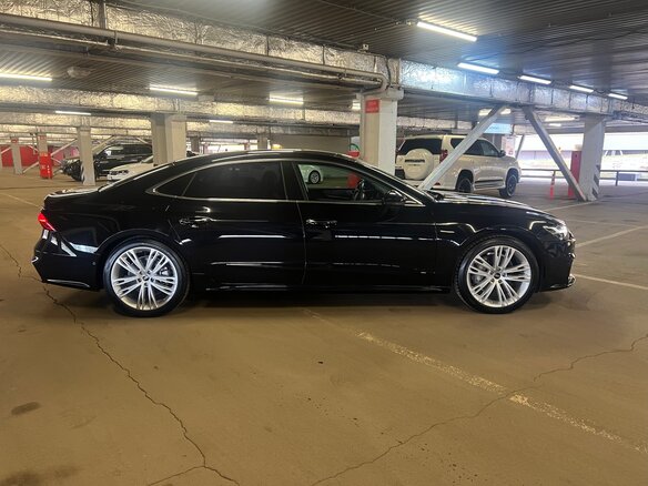 2024 Audi A7 L 45 TFSI II (4K), чёрный, 6040000 рублей - вид 11
