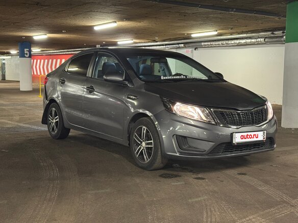 2012 Kia Rio 4-speed III, серый - вид 8