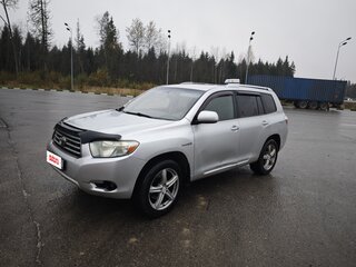 2009 Toyota Highlander II (XU40), серебристый, 1490000 рублей, вид 1
