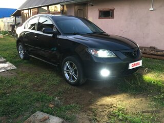 2006 Mazda 3 I (BK) Рестайлинг, чёрный, 590000 рублей, вид 5