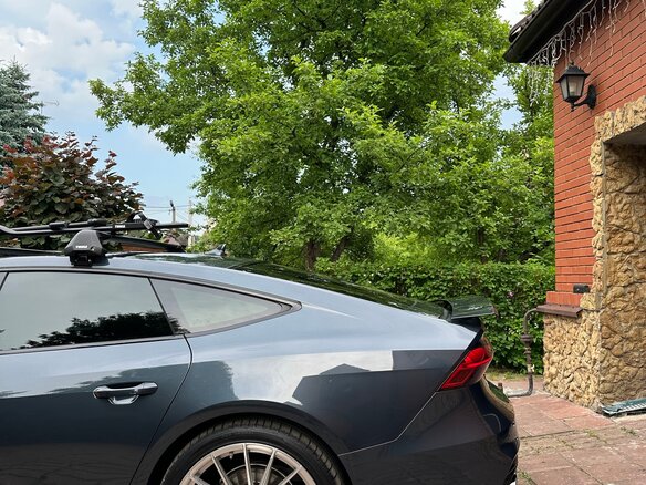2020 Audi A7 45 TFSI II (4K), серый, 5450000 рублей - вид 7