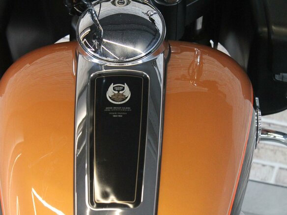 2007 Harley-Davidson Road Glide, оранжевый, 845000 рублей - вид 9