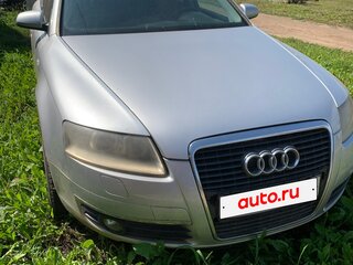2006 Audi A6 III (C6), серебристый, 460000 рублей, вид 1