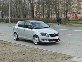 2011 Skoda Fabia II Рестайлинг, серебристый, 550000 рублей, вид 1