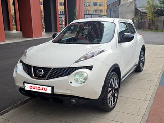 2013 Nissan Juke I, белый, 1190000 рублей, вид 2