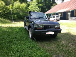 1991 Toyota Land Cruiser 80 Series, чёрный, 1050000 рублей, вид 2