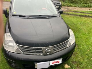 2008 Nissan Tiida I, чёрный, 550000 рублей, вид 3