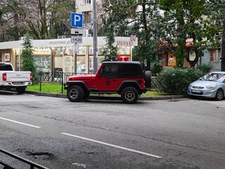 2002 Jeep Wrangler II (TJ), красный, 1260000 рублей, вид 2