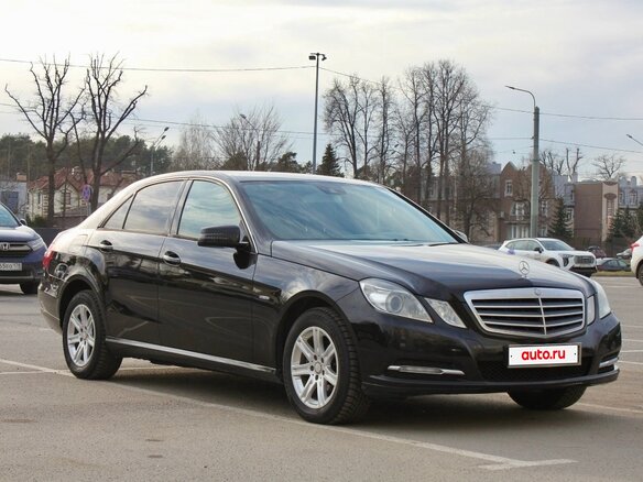 2012 Mercedes-Benz E-Класс 200 7G-Tronic IV (W212, S212, C207), чёрный, 1290000 рублей - вид 2