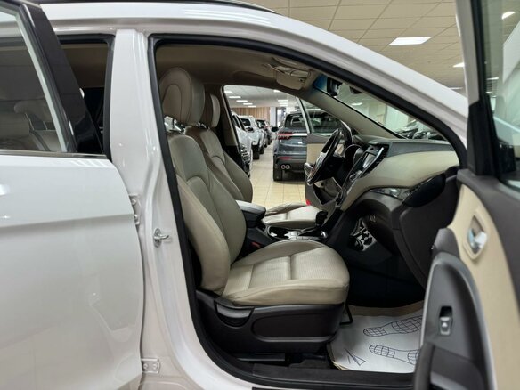 2013 Hyundai Santa Fe III, белый, 1315000 рублей - вид 14