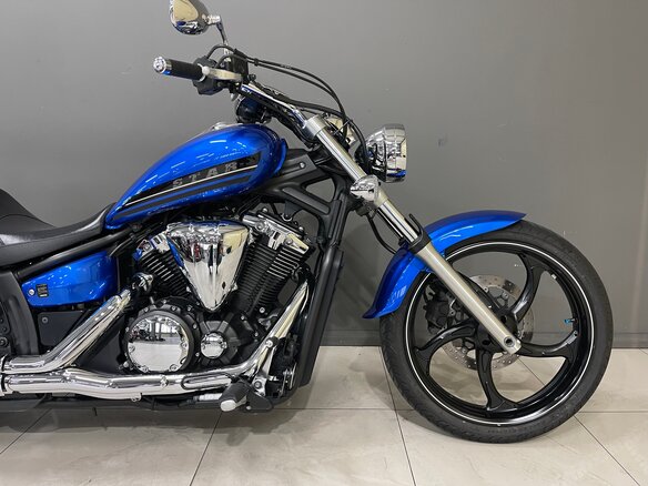 2014 Yamaha XVS1300, синий, 950000 рублей - вид 12
