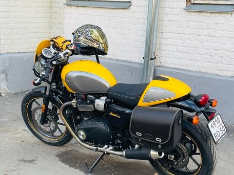 2017 Triumph Street Cup, жёлтый, 710000 рублей, вид 1