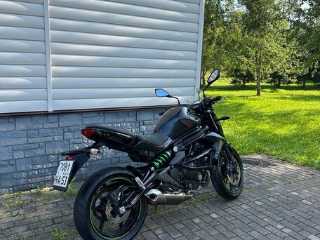 2016 Kawasaki ER-6N, чёрный, 500000 рублей, вид 3