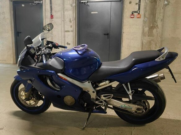 2004 Honda CBR 600F, синий, 370000 рублей - вид 6