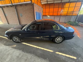 2006 Hyundai Sonata ТагАЗ IV (EF) Рестайлинг, синий, 550000 рублей, вид 5
