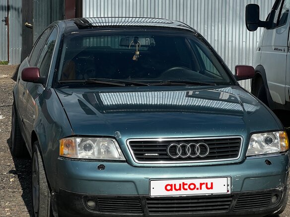 1998 Audi A6 II (C5), зелёный, 400000 рублей - вид 1