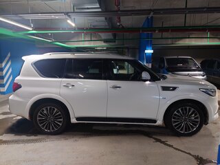 2020 Infiniti QX80 I Рестайлинг 3, белый, 4600000 рублей, вид 4