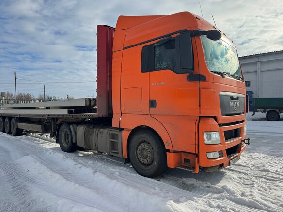 2008 MAN TGX, оранжевый, 2100000 рублей - вид 10