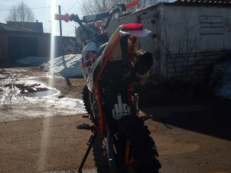2024 Kayo Basic TT125EM, оранжевый, 85000 рублей, вид 3