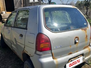 2001 Suzuki Alto V, серебристый, 88000 рублей, вид 2