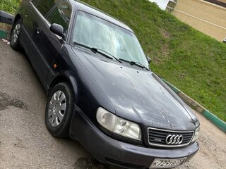 1994 Audi A6 I (C4), синий, 270000 рублей, вид 3