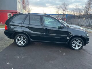 2004 BMW X5 3.0d I (E53) Рестайлинг, чёрный, 1000000 рублей, вид 4
