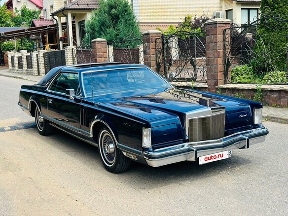 1979 Lincoln Continental V, синий, 7500000 рублей - вид 2