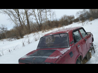 2007 Lada (ВАЗ) 2107, пурпурный, 125000 рублей, вид 1