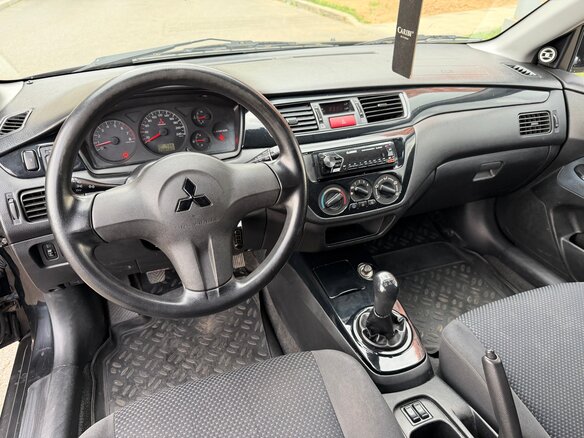 2007 Mitsubishi Lancer IX Рестайлинг, чёрный, 335000 рублей - вид 4