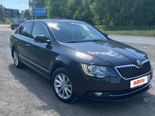 2013 Skoda Superb DSG II Рестайлинг, коричневый, 1400000 рублей, вид 4