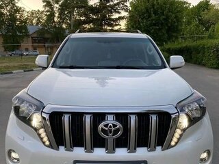 2017 Toyota Land Cruiser Prado 150 Series Рестайлинг 1, белый, 5100000 рублей, вид 1