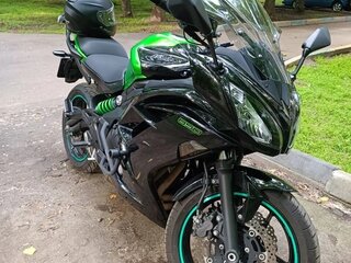 2015 Kawasaki Ninja 650, зелёный, 470000 рублей, вид 2