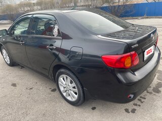 2008 Toyota Corolla X (E140, E150), чёрный, 870000 рублей, вид 5