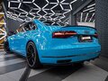 2016 Audi A8 Long III (D4) Рестайлинг, голубой - вид 4