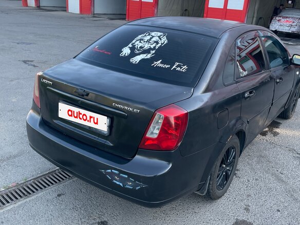 2007 Chevrolet Lacetti I, чёрный, 270000 рублей - вид 3