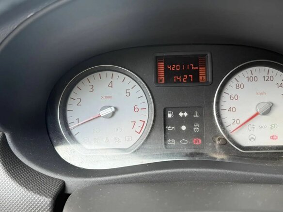 2010 Renault Logan I Рестайлинг, синий - вид 5