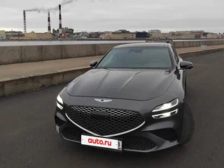 2022 Genesis G70 I Рестайлинг, серый, 3799000 рублей, вид 5