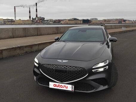 2022 Genesis G70 I Рестайлинг, серый, 3799000 рублей, вид 5