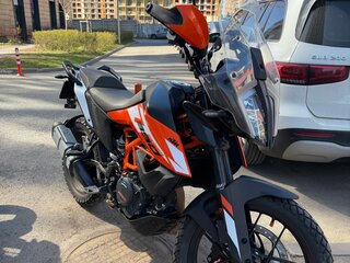 2023 KTM 390 Adventure, чёрный, 519000 рублей, вид 2
