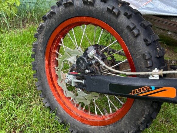 2024 Kayo Evolution YX140EM, оранжевый, 85000 рублей - вид 9