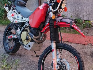 2001 Honda XR 650L, красный, 445000 рублей, вид 4