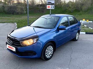 2018 Lada (ВАЗ) Granta I Рестайлинг, синий, 450000 рублей, вид 1
