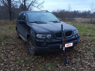 2004 BMW X5 3.0d I (E53) Рестайлинг, чёрный, 1200000 рублей, вид 1