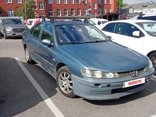 2001 Peugeot 406 I Рестайлинг, голубой, 140000 рублей, вид 2