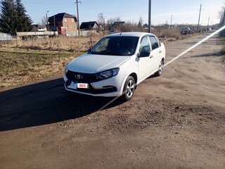 2021 Lada (ВАЗ) Granta I Рестайлинг, белый, 560000 рублей, вид 4