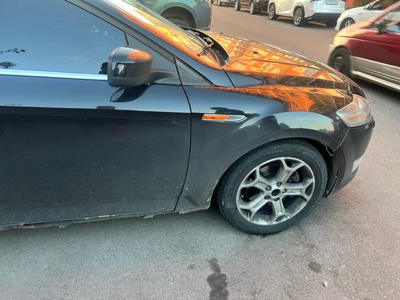 2008 Ford Mondeo IV, чёрный - вид 3