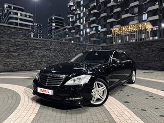 2012 Mercedes-Benz S-Класс 500 Long V (W221) Рестайлинг, чёрный, 1800000 рублей, вид 2