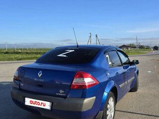 2006 Renault Megane II Рестайлинг, синий, 390000 рублей, вид 2