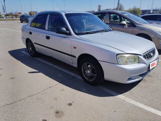 2006 Hyundai Accent ТагАЗ II, серебристый, 380000 рублей, вид 3